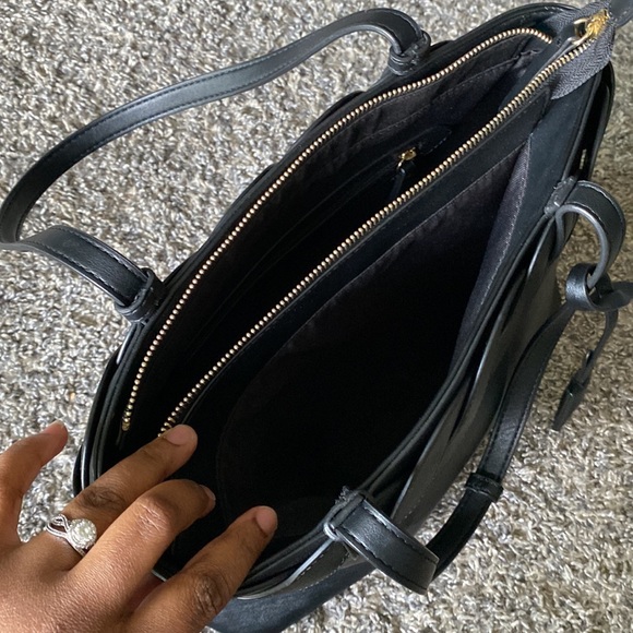 Nine West Black Shoulder Purse - Picture 10 of 14